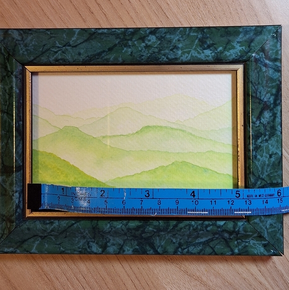 "Shamrock Meadow" Hand-painted watercolor painting - Picture 9 of 11